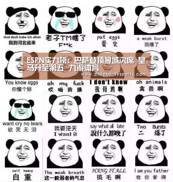 ESPN实力榜:巴萨登顶曼城次席 皇马升至第五-九游体育(图3) 九游体育
